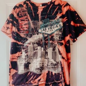 ✰LAS VEGAS BLEACH DYE T-SHIRT✰